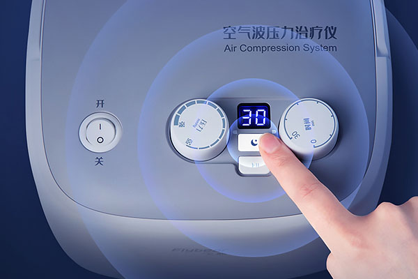 Principle of air compression therapy system